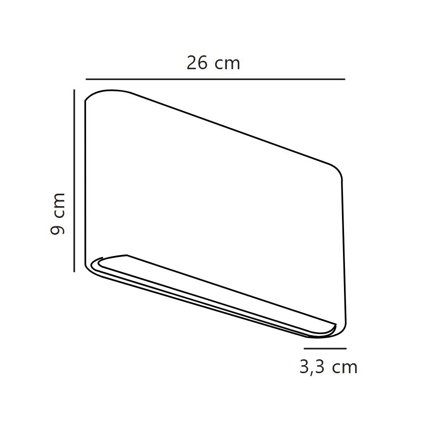 Nordlux - LED udendørs væglampe KINVER LED/10W/230V IP54 hvid