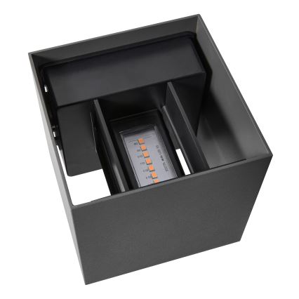 Nordlux - LED Udendørs væglampe MILDA LED/4,9W/230V IP44 antracit