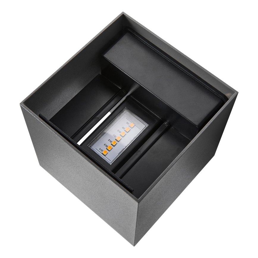 Nordlux - LED Udendørs væglampe MILDA LED/4,9W/230V IP44 antracit