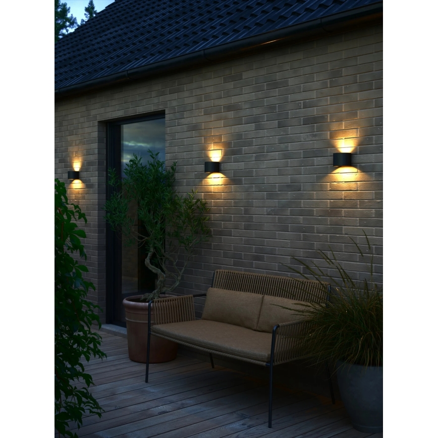 Nordlux - LED udendørs væglampe MILDA LED/4,9W/230V IP44 sort
