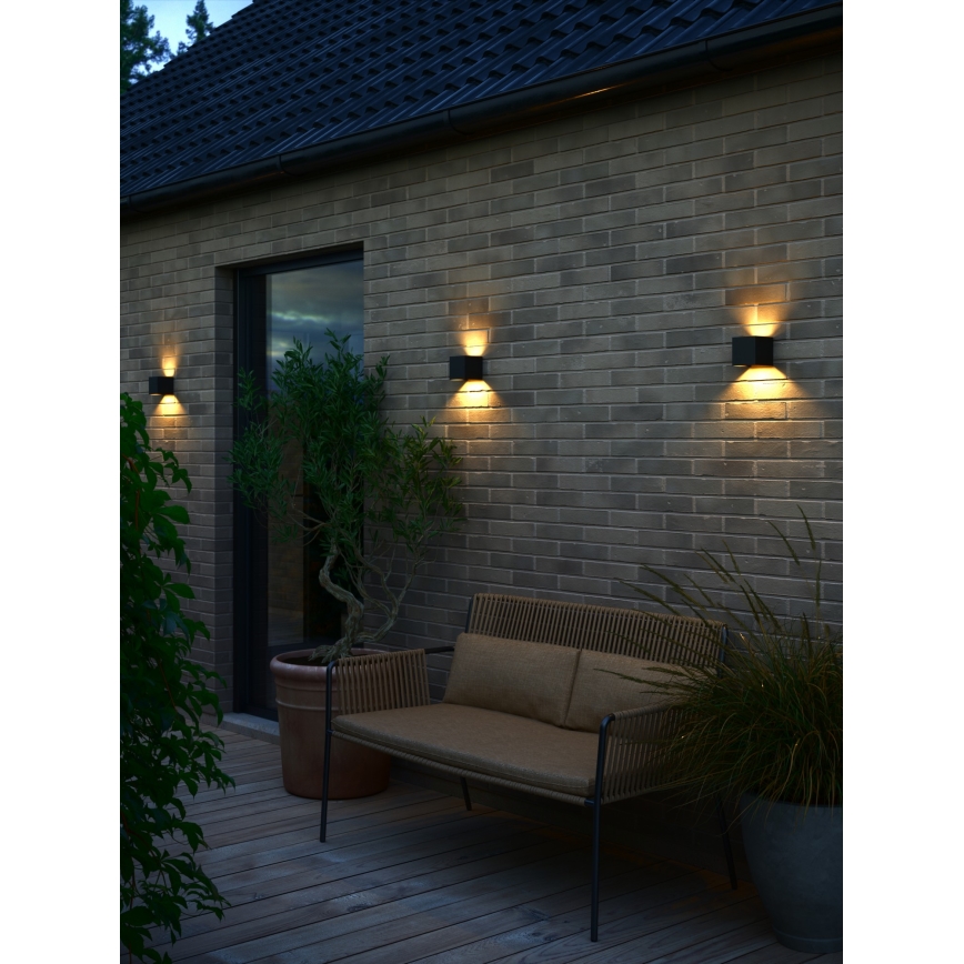 Nordlux - LED udendørs væglampe MILDA LED/4,9W/230V IP44 sort