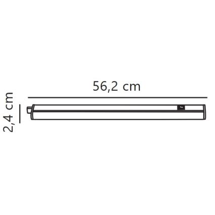 Nordlux - LED underskabslampe LATONA LED/8W/230V 3000/4000K 56,2 cm