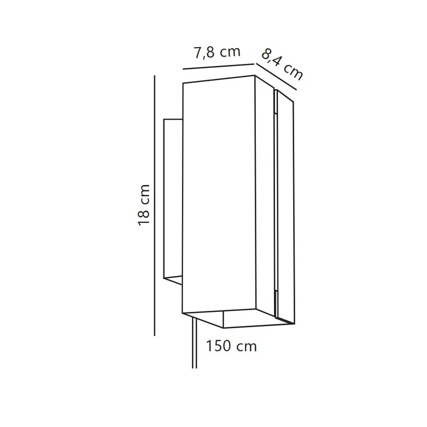 Nordlux - LED vægspot dæmpbar CURTIZ 2xLED/4,5W/230V hvid