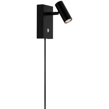 Nordlux - LED vægspot dæmpbar OMARI LED/3,2W/230V sort