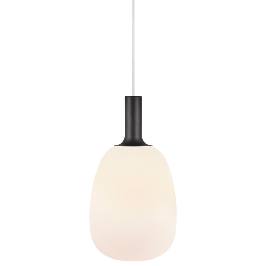 Nordlux - Loftlampe på kabel ALTON 1xE27/60W/230V hvid/sort/messing