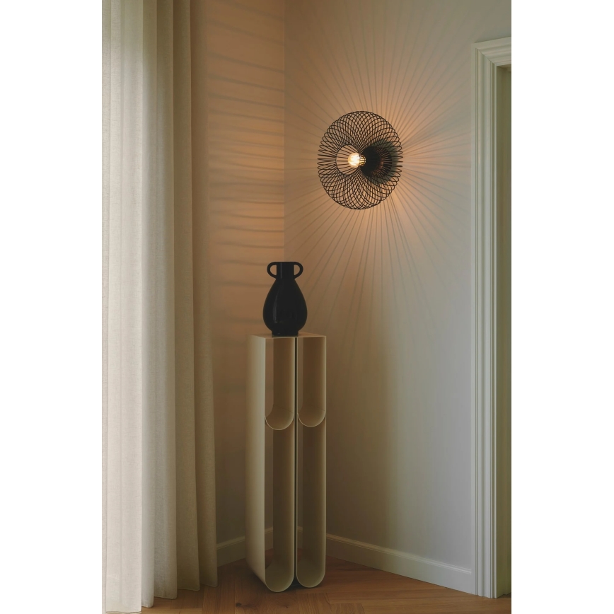 Nordlux - Loftlampe BERONI 1xE27/60W/230V Ø 40,3 cm sort