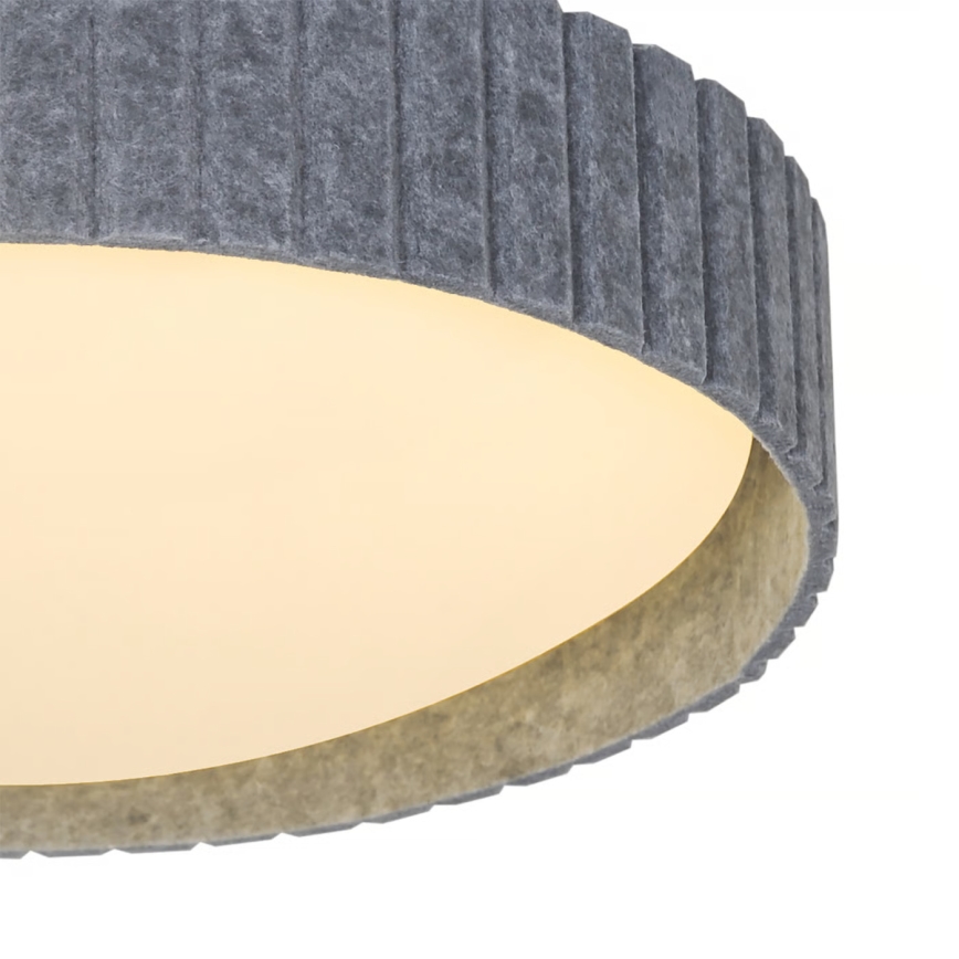 Nordlux - Loftlampe CORATO 3xE14/15W/230V Ø 42 cm grå