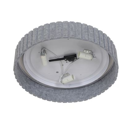 Nordlux - Loftlampe CORATO 3xE14/15W/230V Ø 42 cm grå