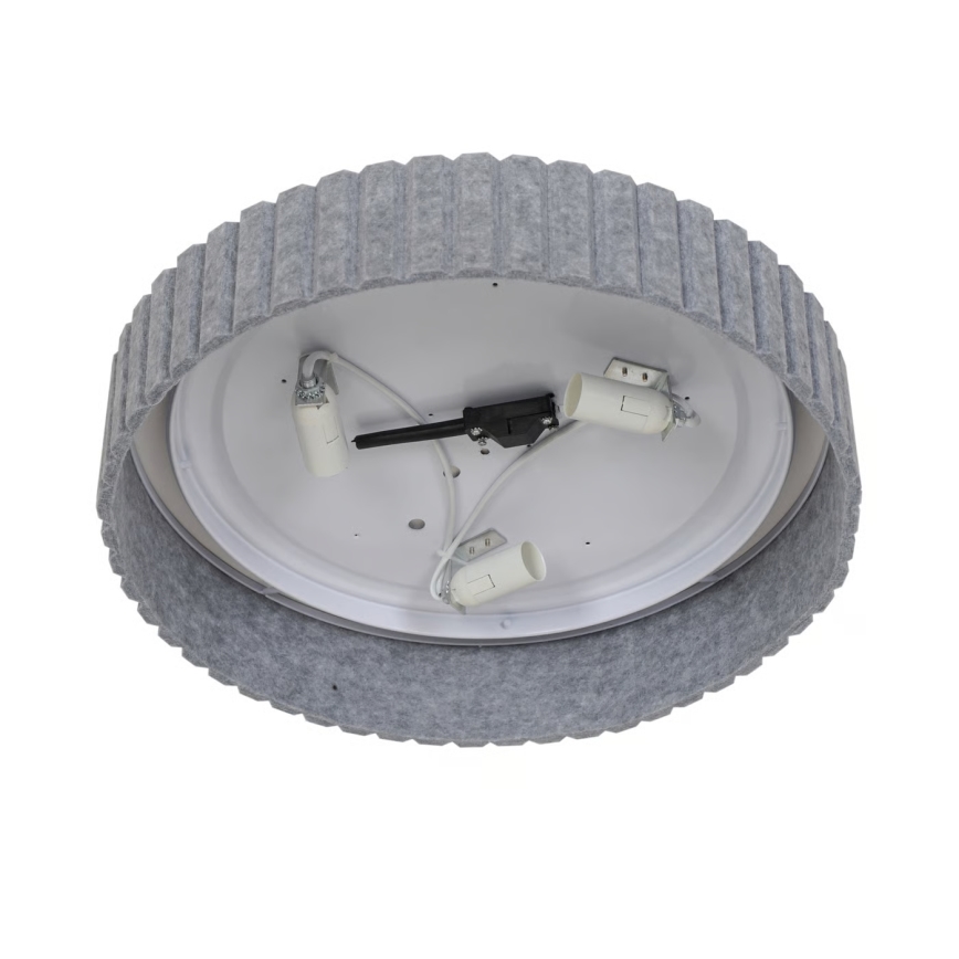 Nordlux - Loftlampe CORATO 3xE14/15W/230V Ø 42 cm grå