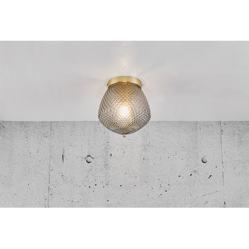 Nordlux - Loftlampe ORBIFORM 1xE27/40W/230V guldfarvet