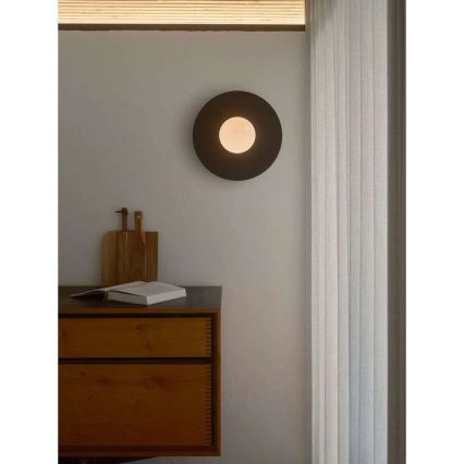 Nordlux - Loftlampe til badeværelse SIONA 1xE27/60W/230V IP44 sort