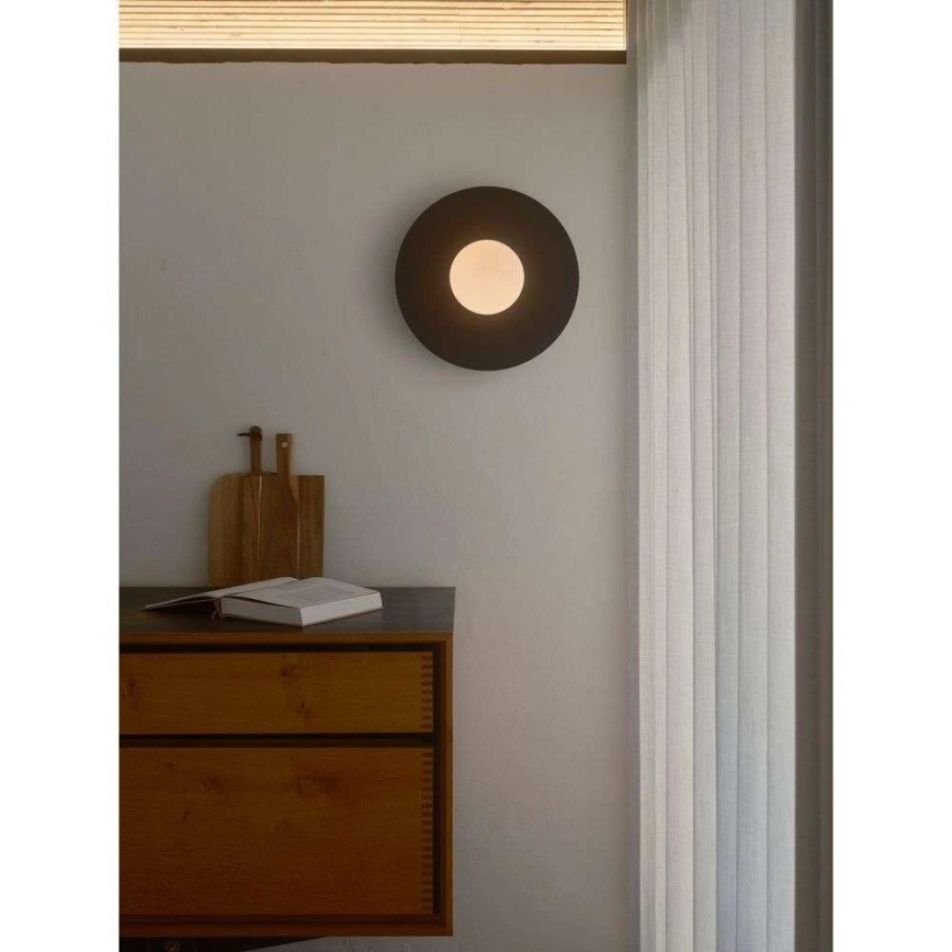 Nordlux - Loftlampe til badeværelse SIONA 1xE27/60W/230V IP44 sort