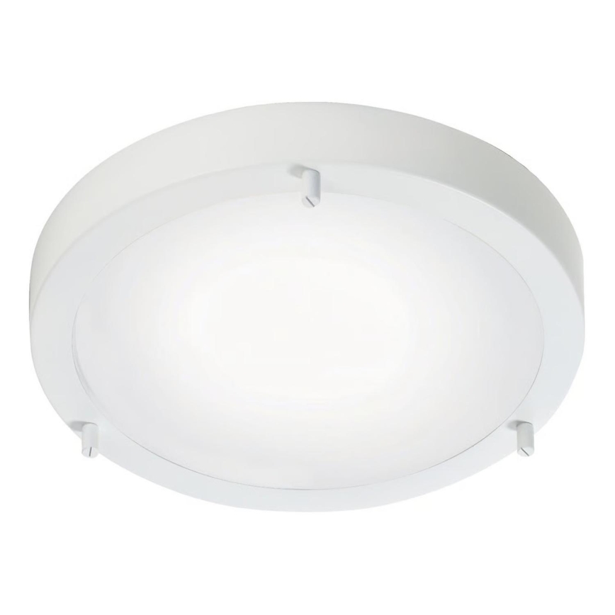Nordlux - Loftlampe til badeværelset ANCONA 2xE27/40W/230V IP43 Ø 31,5 cm hvid