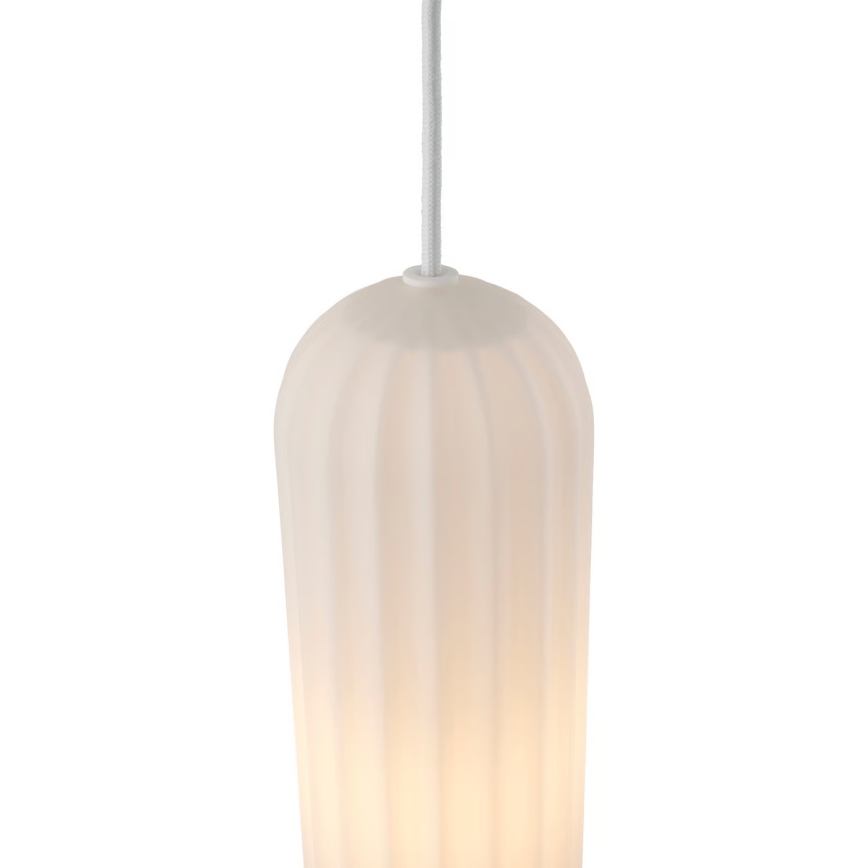Nordlux - Loftpendel på kabel MIELLA 3xE27/25W/230V hvid