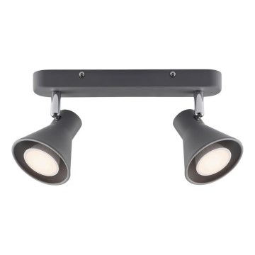 Nordlux - Loftspot EIK 2xGU10/35W/230V grå