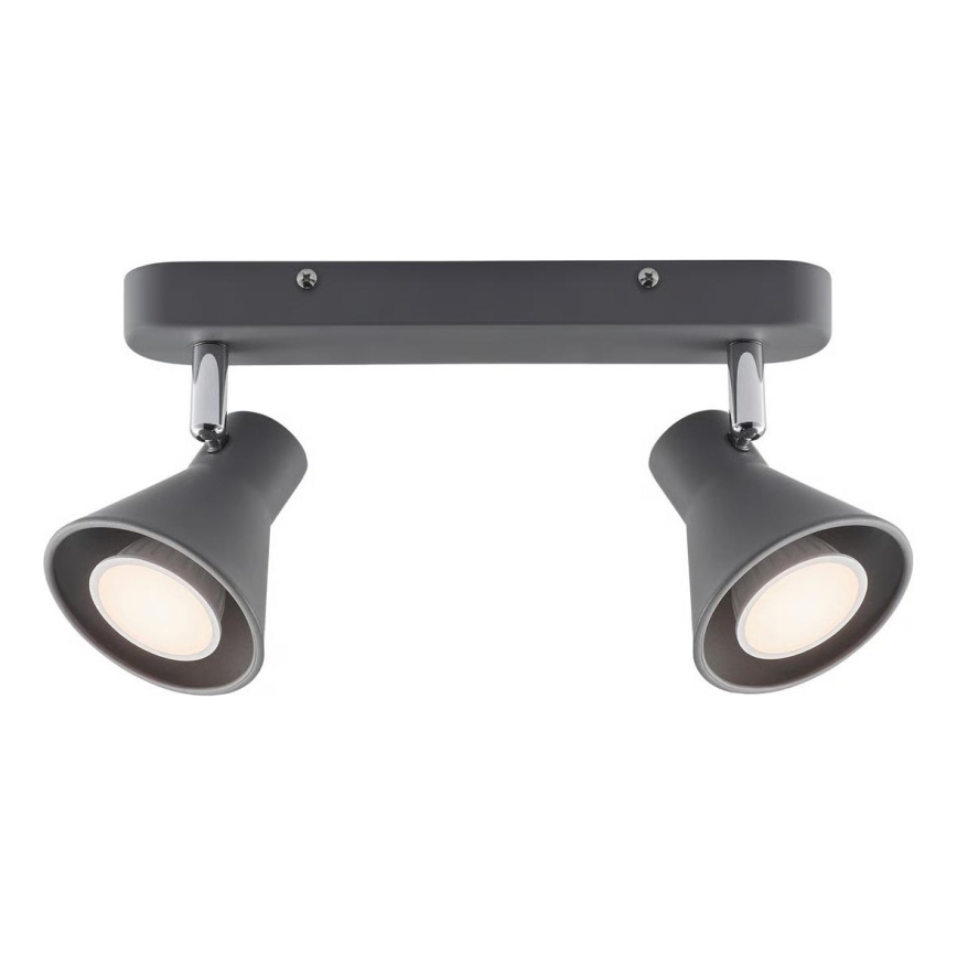 Nordlux - Loftspot EIK 2xGU10/35W/230V grå