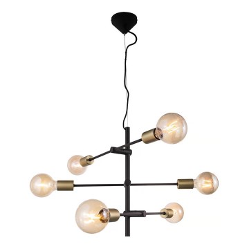 Nordlux - Lysekrone på kabel JOSEFINE 6xE27/25W/230V