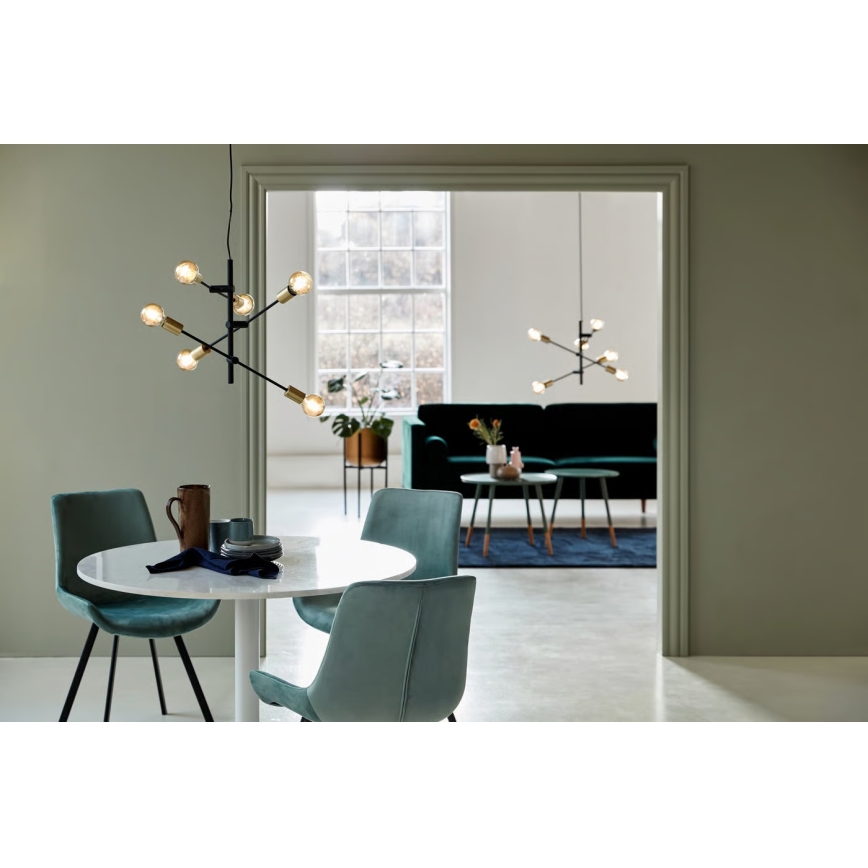 Nordlux - Lysekrone på kabel JOSEFINE 6xE27/25W/230V