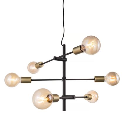 Nordlux - Lysekrone på kabel JOSEFINE 6xE27/25W/230V