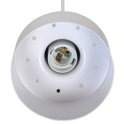Nordlux - Lysekrone til MATIS 1xE27/40W/230V hvid