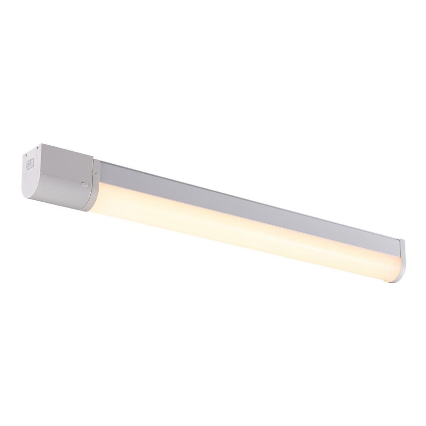 Nordlux - MALAIKA LED spejlbelysning til badeværelse med stikkontakt, 15W/230V, IP44, 68,4 cm, hvid