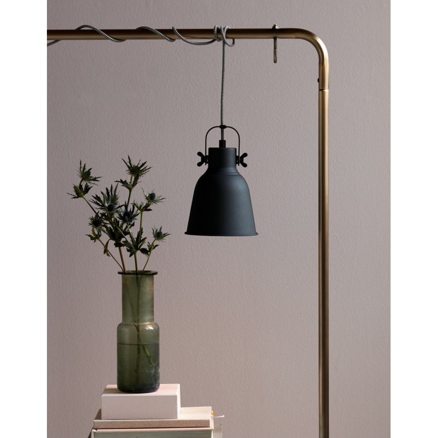 Nordlux - Pendel ADRIAN 1xE27/25W/230V diameter 16 cm antracit