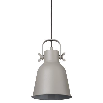 Nordlux - Pendel ADRIAN 1xE27/25W/230V diameter 16 cm grå