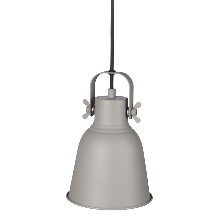 Nordlux - Pendel ADRIAN 1xE27/25W/230V diameter 16 cm grå