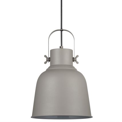 Nordlux - Pendel ADRIAN 1xE27/25W/230V diameter 25 cm grå