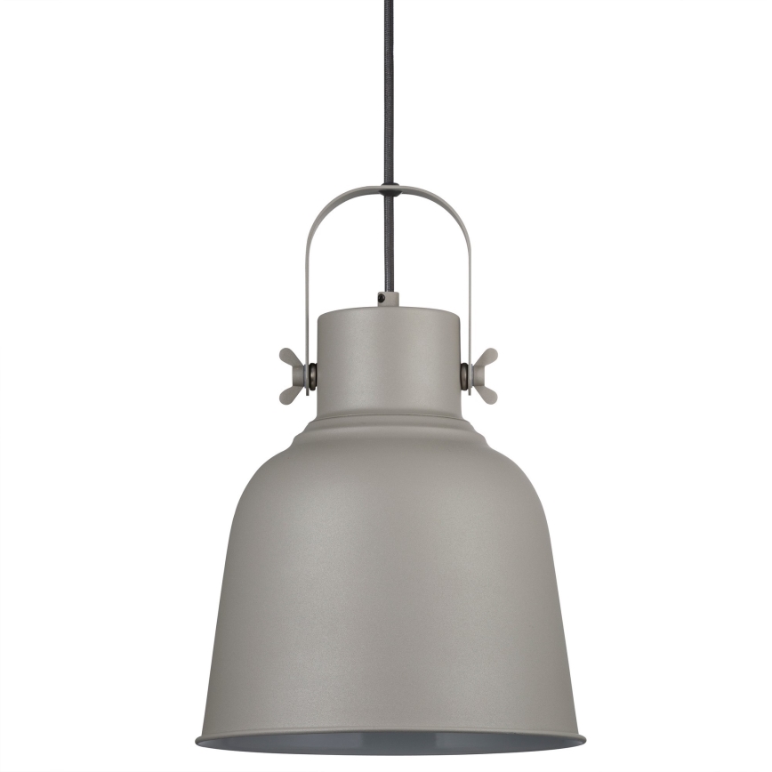 Nordlux - Pendel ADRIAN 1xE27/25W/230V diameter 25 cm grå