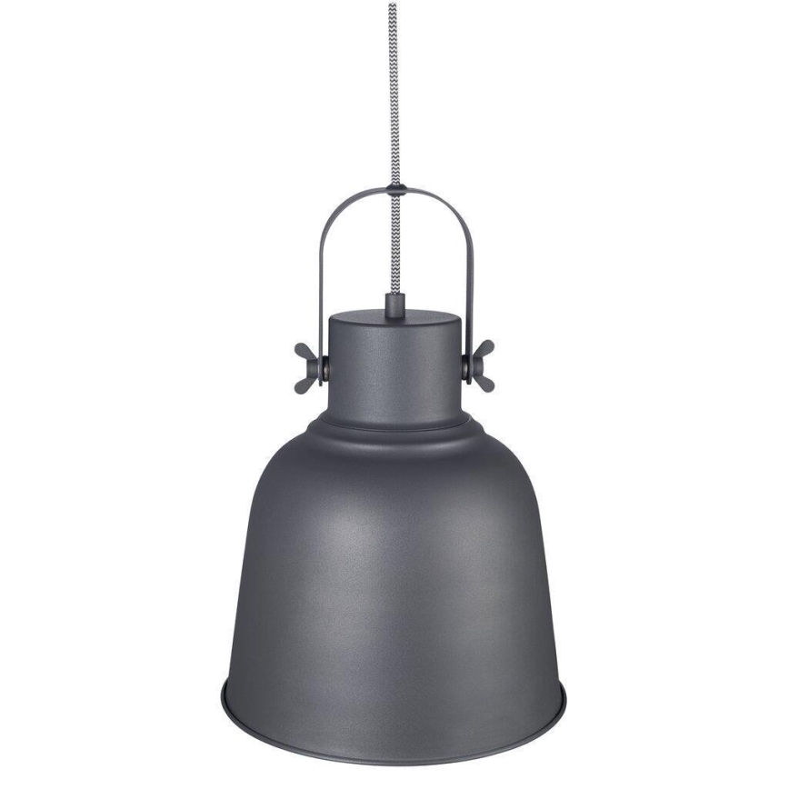 Nordlux - Pendel ADRIAN 1xE27/40W/230V diameter 25 cm antracit