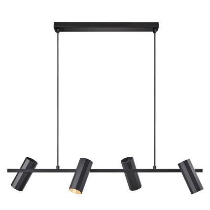 Nordlux - Pendel ALANIS 4xGU10/15W/230V sort