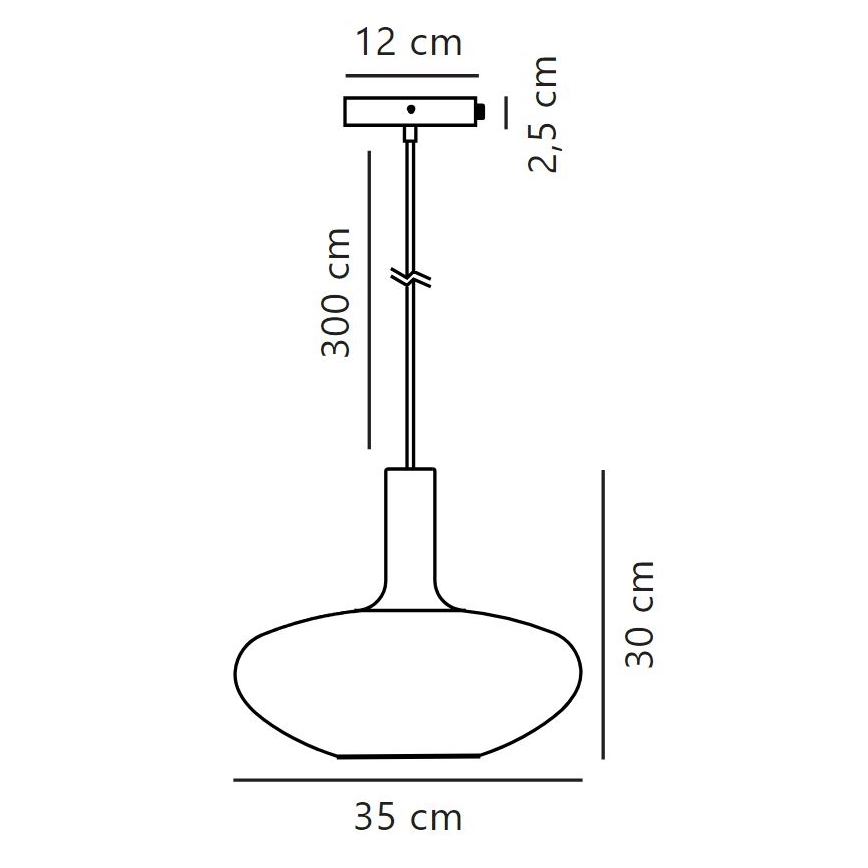 Nordlux - Pendel ALTON 1xE27/60W/230V hvid/sort/messing