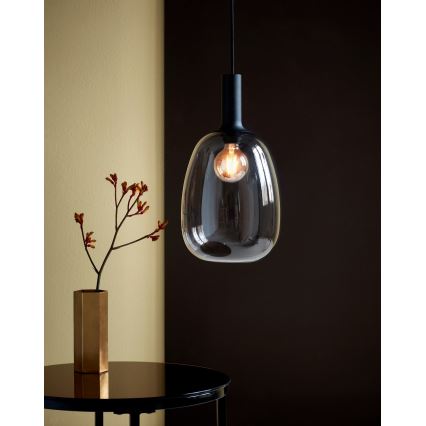 Nordlux - Pendel ALTON 1xE27/60W/230V sort