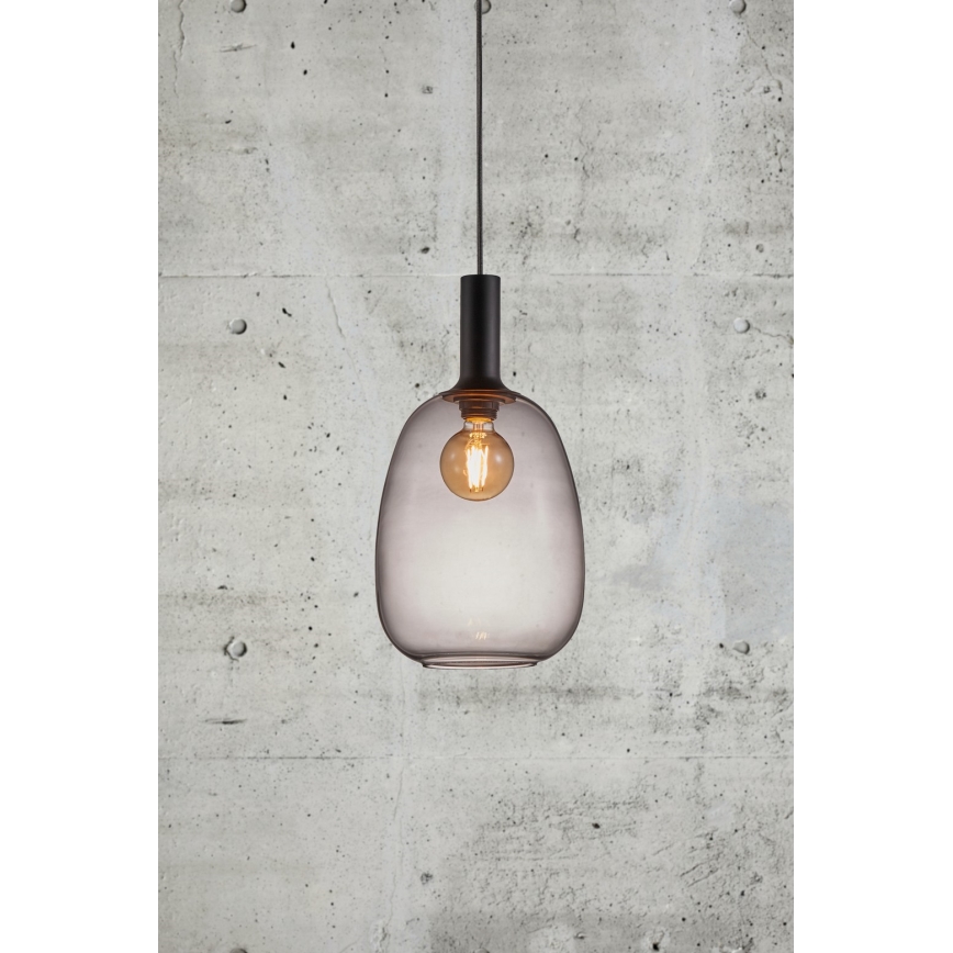 Nordlux - Pendel ALTON 1xE27/60W/230V sort