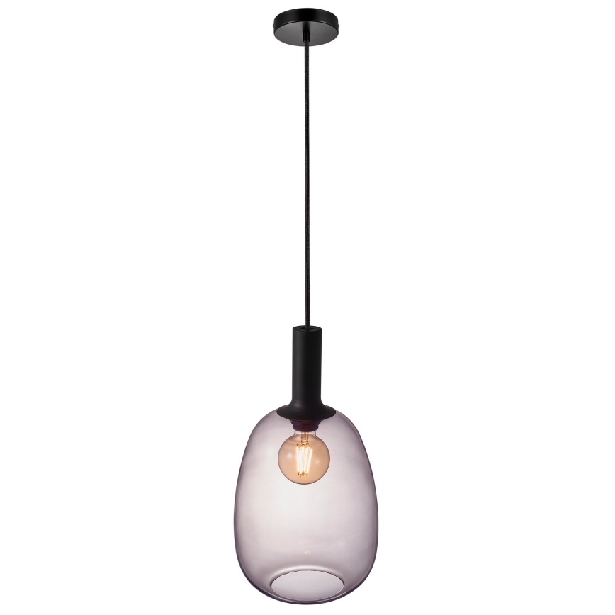 Nordlux - Pendel ALTON 1xE27/60W/230V sort