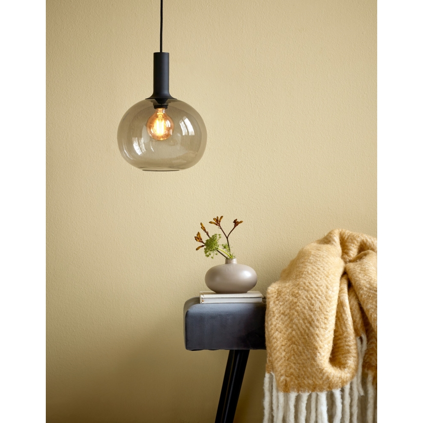 Nordlux - Pendel ALTON 1xE27/60W/230V sort