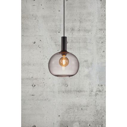 Nordlux - Pendel ALTON 1xE27/60W/230V sort