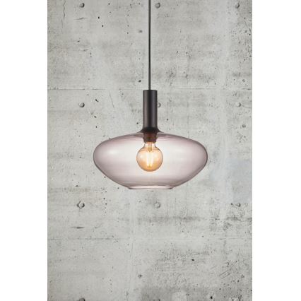Nordlux - Pendel ALTON 1xE27/60W/230V sort