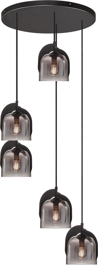 Nordlux - Pendel BOSHI 5xE14/40W/230V