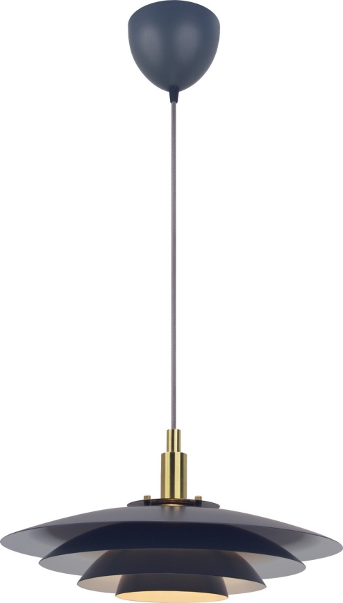 Nordlux - Pendel BRETAGNE 1xG9/25W/230V antracit