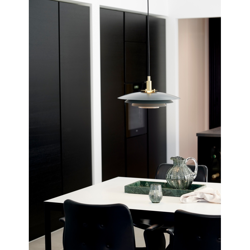 Nordlux - Pendel BRETAGNE 1xG9/25W/230V antracit