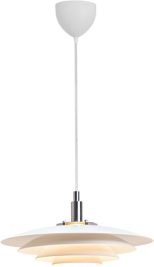 Nordlux - Pendel BRETAGNE 1xG9/25W/230V hvid