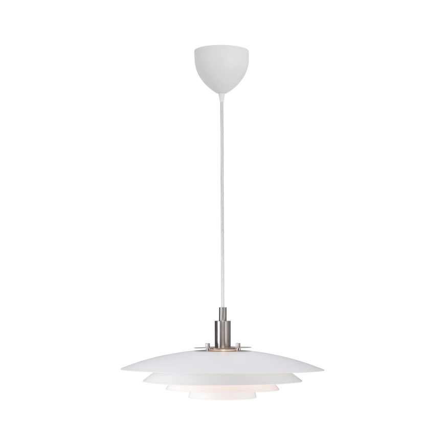 Nordlux - Pendel BRETAGNE 1xG9/25W/230V hvid