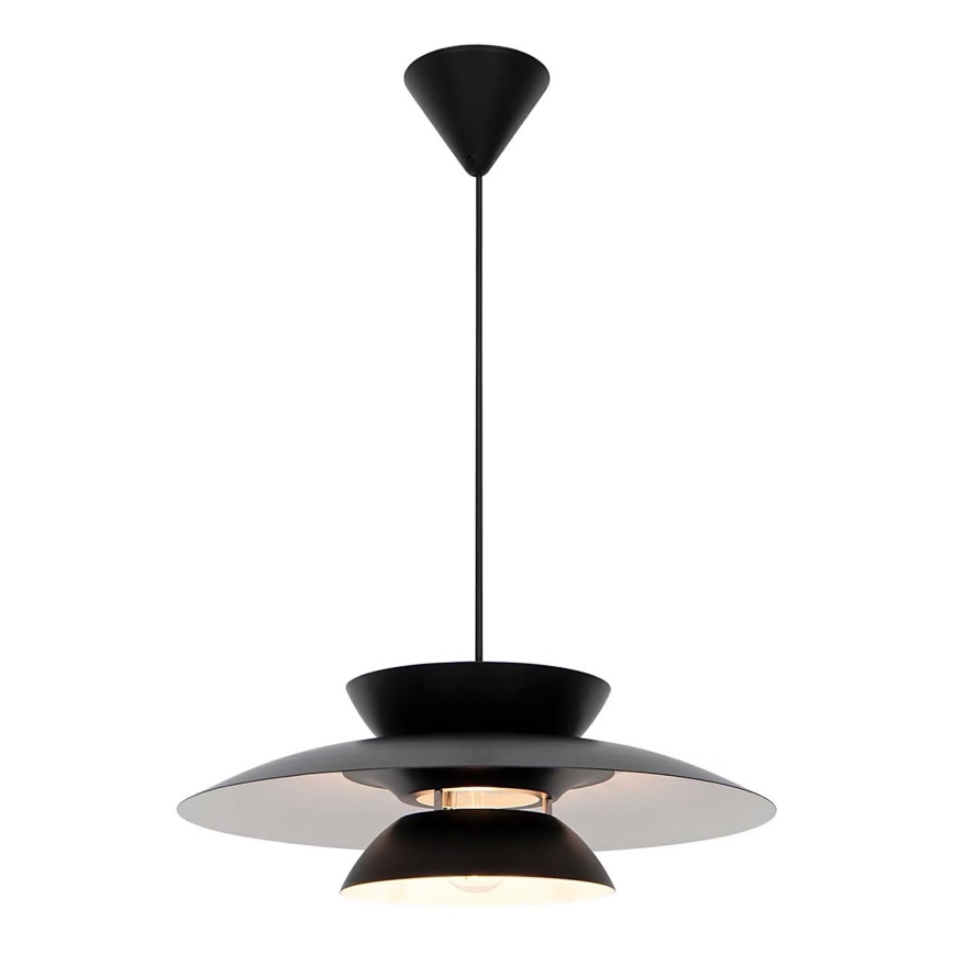 Nordlux - Pendel CARMEN 1xE27/40W/230V sort