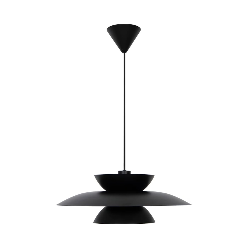 Nordlux - Pendel CARMEN 1xE27/40W/230V sort