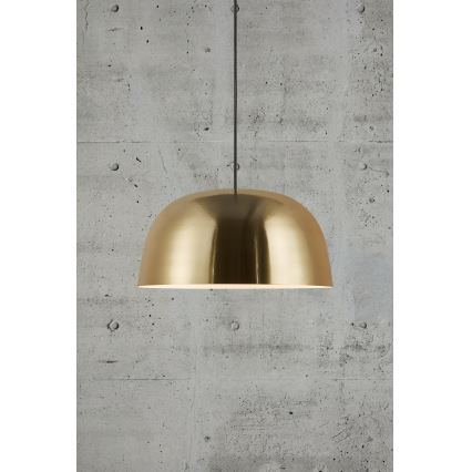 Nordlux - Pendel CERA 1xE27/60W/230V guldfarvet