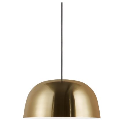 Nordlux - Pendel CERA 1xE27/60W/230V guldfarvet
