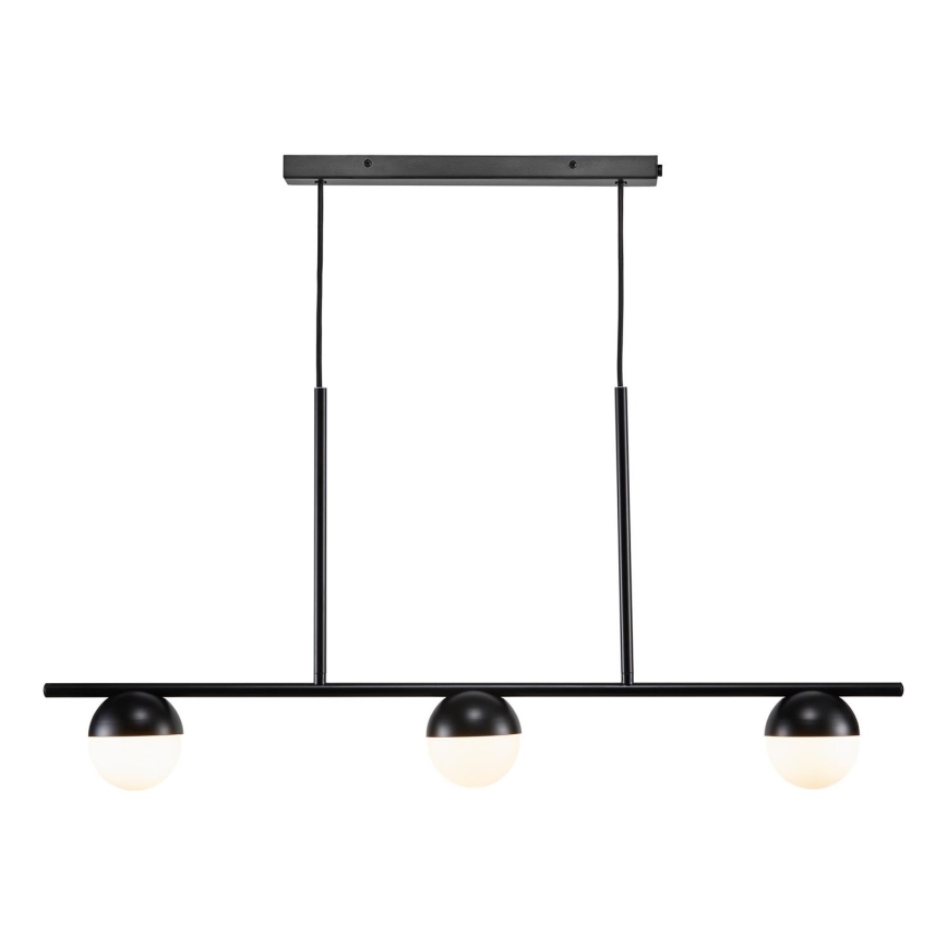Nordlux - Pendel CONTINA 3xG9/5W/230V sort
