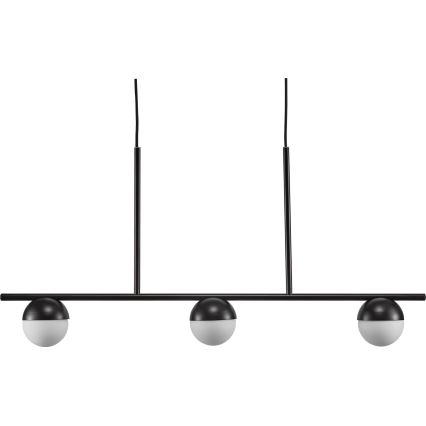 Nordlux - Pendel CONTINA 3xG9/5W/230V sort